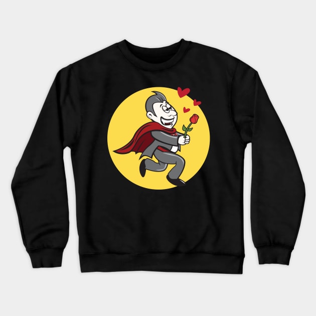 Vampire in love Crewneck Sweatshirt by designat1892